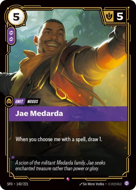 Riftbound: League of Legends Trading Card Game: Jae Medarda card image