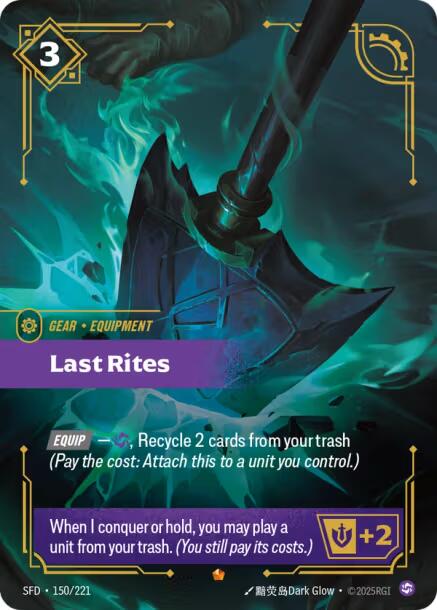 Riftbound: League of Legends Trading Card Game: Last Rites card image