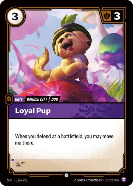 Riftbound: League of Legends Trading Card Game: Loyal Pup card image