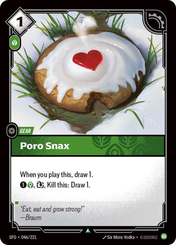 Riftbound: League of Legends Trading Card Game: Poro Snax card image
