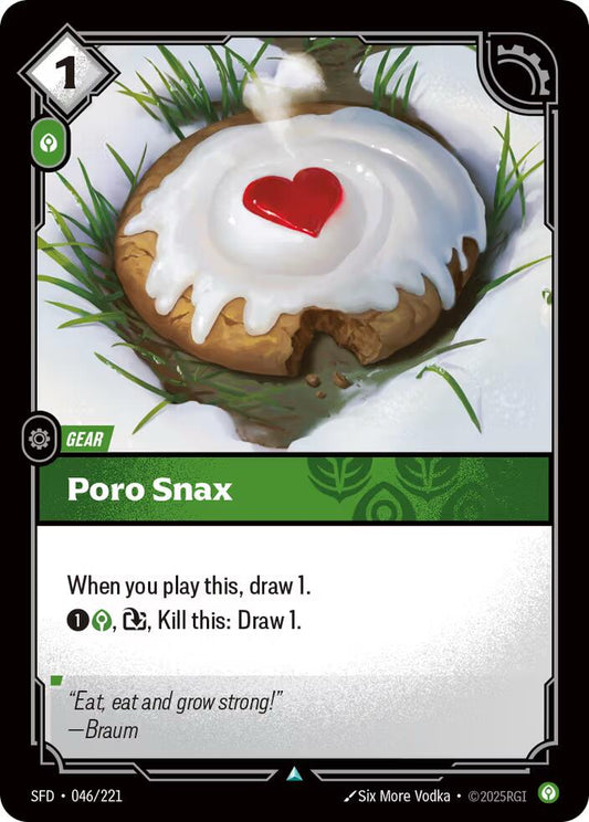 Riftbound: League of Legends Trading Card Game: Poro Snax card image
