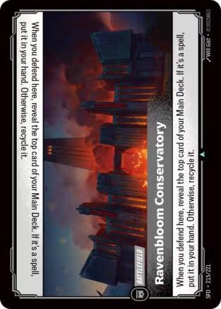 Riftbound: League of Legends Trading Card Game: Ravenbloom Conservatory card image