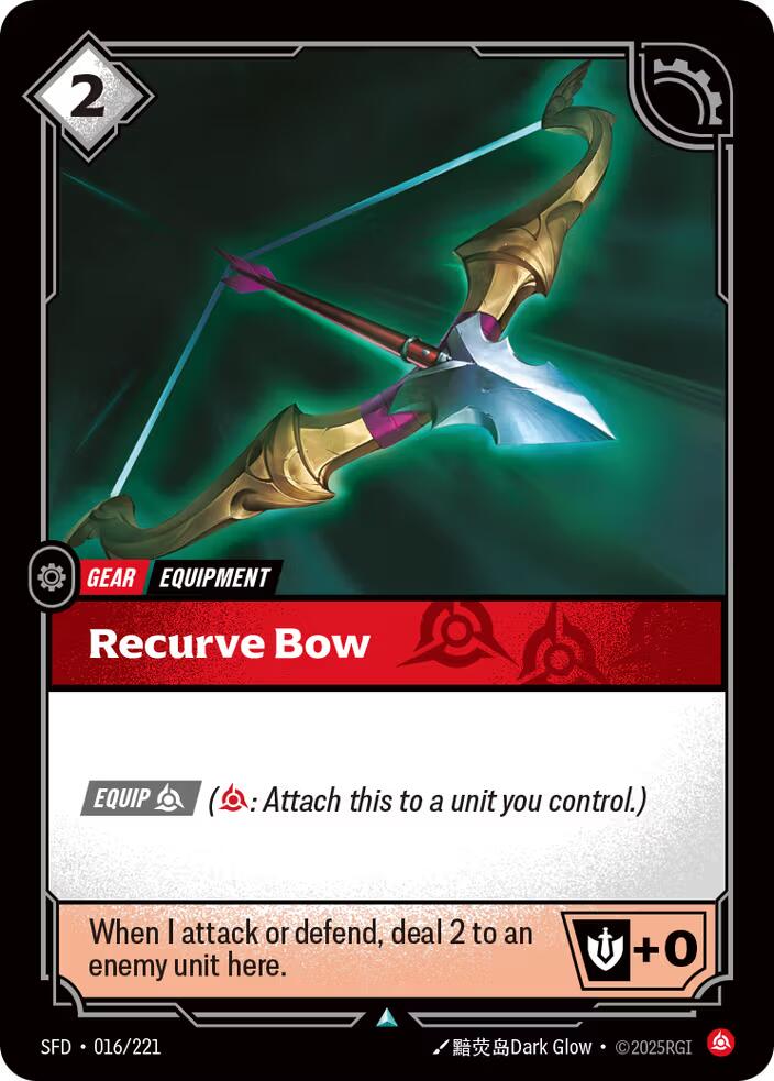 Riftbound: League of Legends Trading Card Game: Recurve Bow card image