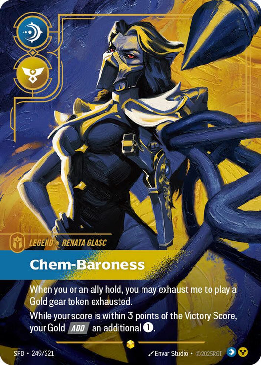 Riftbound: League of Legends Trading Card Game: Renata Glasc - Chem-Baroness (Overnumbered) card image