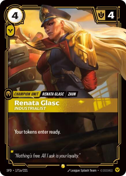 Riftbound: League of Legends Trading Card Game: Renata Glasc - Industrialist (Alternate Art) card image