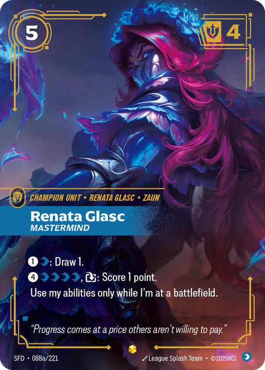 Riftbound: League of Legends Trading Card Game: Renata Glasc - Mastermind (Alternate Art) card image