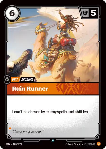 Riftbound: League of Legends Trading Card Game: Ruin Runner card image