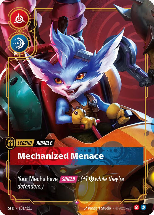 Riftbound: League of Legends Trading Card Game: Rumble - Mechanized Menace card image