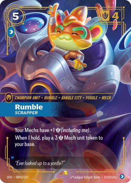 Riftbound: League of Legends Trading Card Game: Rumble - Scrapper (Alternate Art) card image