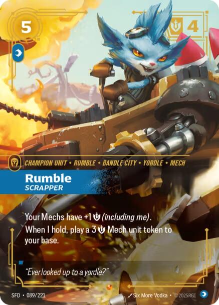 Riftbound: League of Legends Trading Card Game: Rumble - Scrapper card image