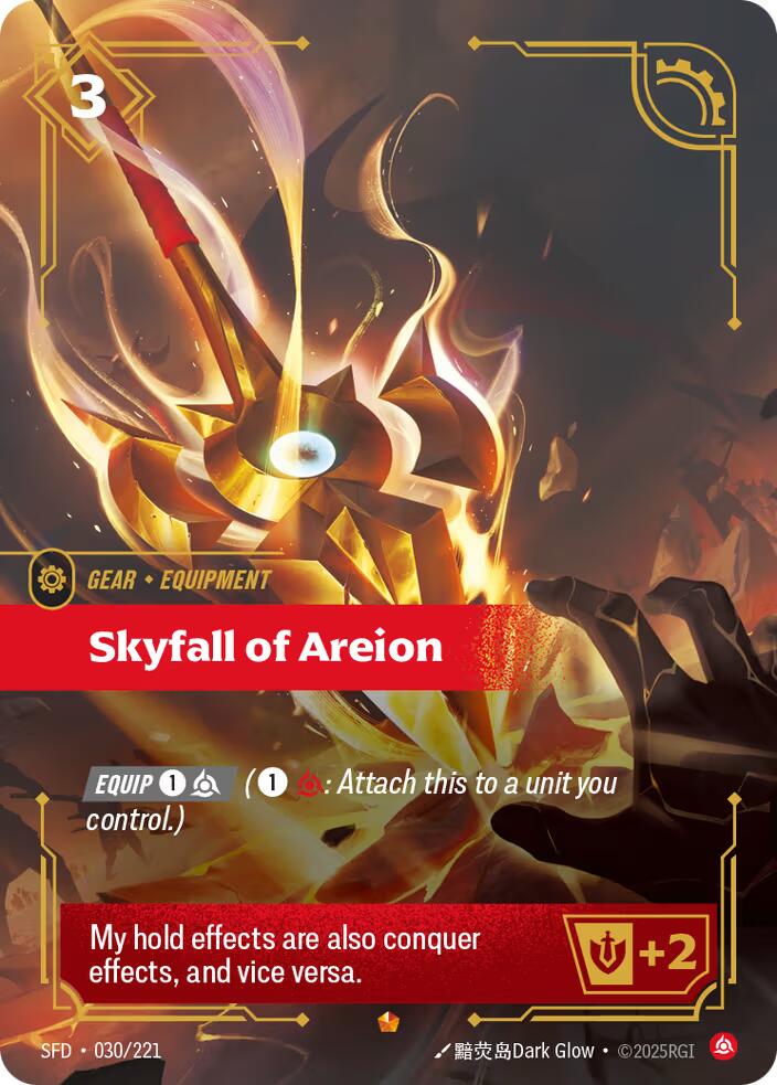 Riftbound: League of Legends Trading Card Game: Skyfall of Areion card image