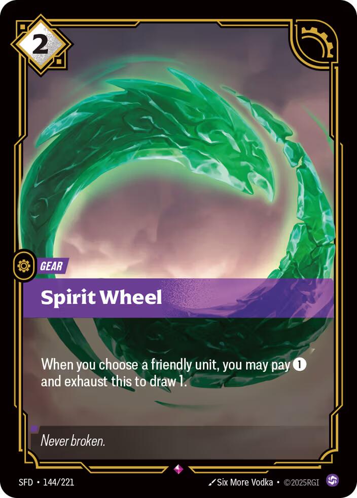 Riftbound: League of Legends Trading Card Game: Spirit Wheel card image