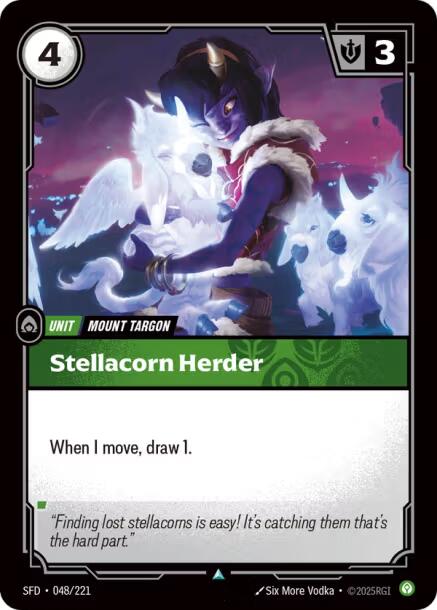 Riftbound: League of Legends Trading Card Game: Stellacorn Herder card image