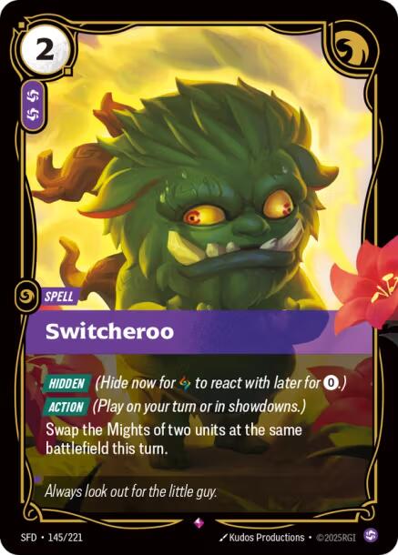 Riftbound: League of Legends Trading Card Game: Switcheroo card image