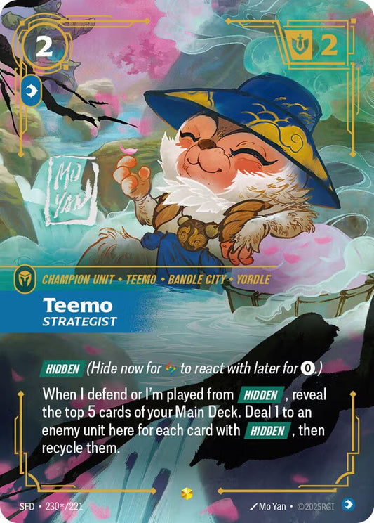 Riftbound: League of Legends Trading Card Game: Teemo - Strategist (Signature) card image