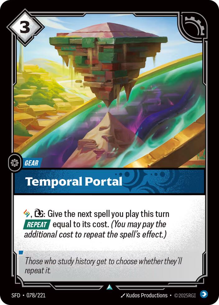 Riftbound: League of Legends Trading Card Game: Temporal Portal card image