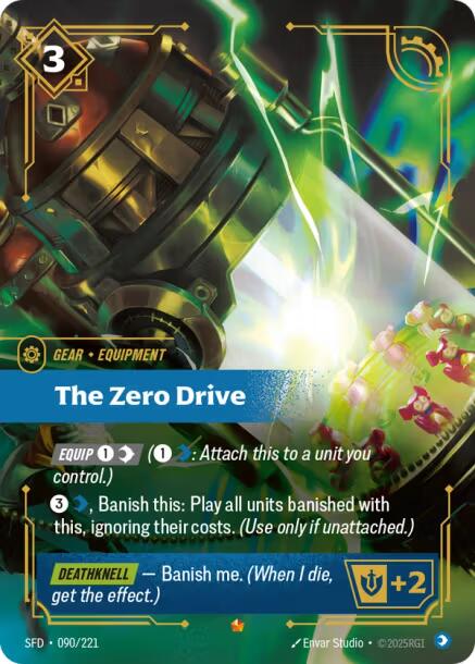 Riftbound: League of Legends Trading Card Game: The Zero Drive card image