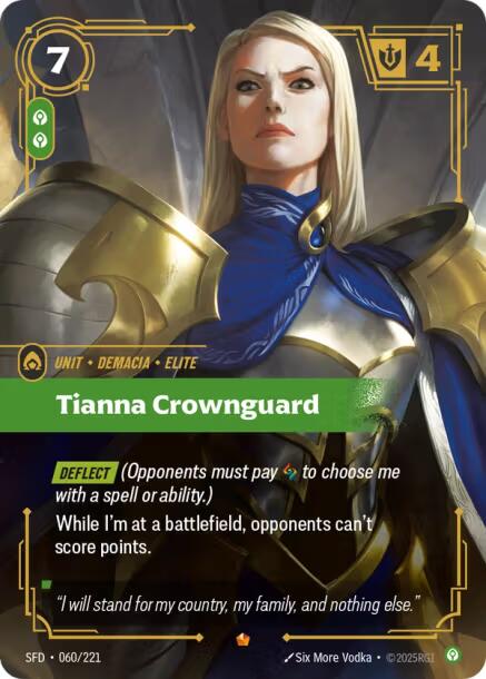 Riftbound: League of Legends Trading Card Game: Tianna Crownguard card image