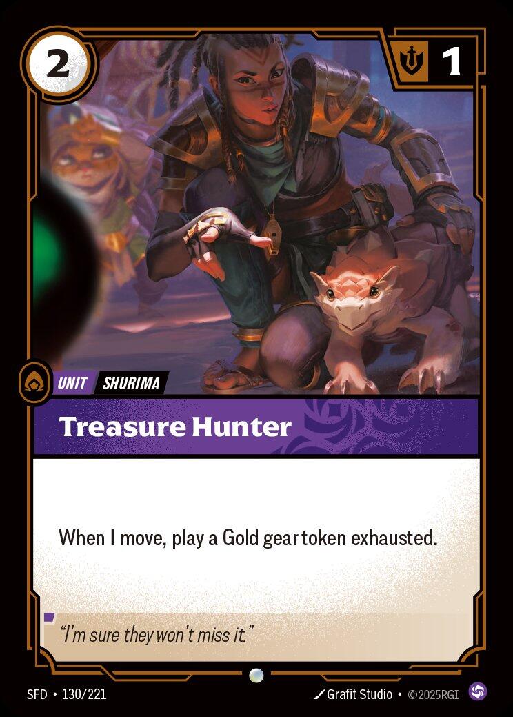 Riftbound: League of Legends Trading Card Game: Treasure Hunter card image