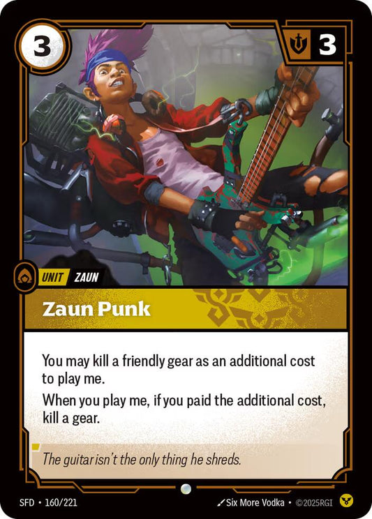 Riftbound: League of Legends Trading Card Game: Zaun Punk card image