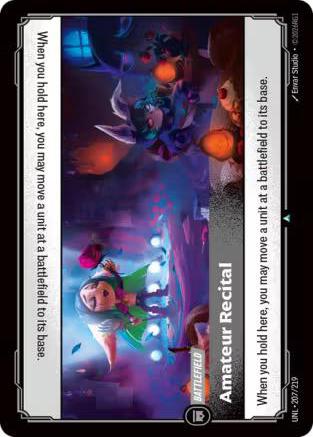 Riftbound: League of Legends Trading Card Game: Amateur Recital card image