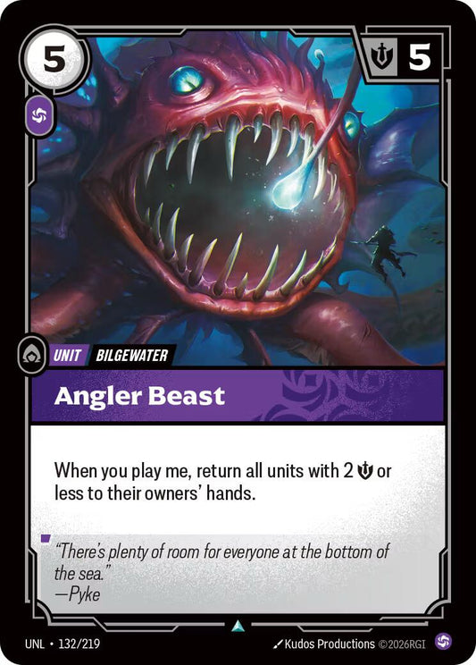 Riftbound: League of Legends Trading Card Game: Angler Beast card image