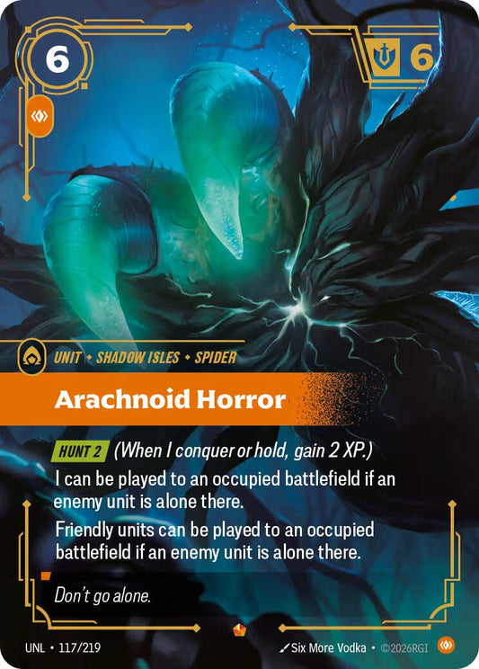 Riftbound: League of Legends Trading Card Game: Arachnoid Horror card image