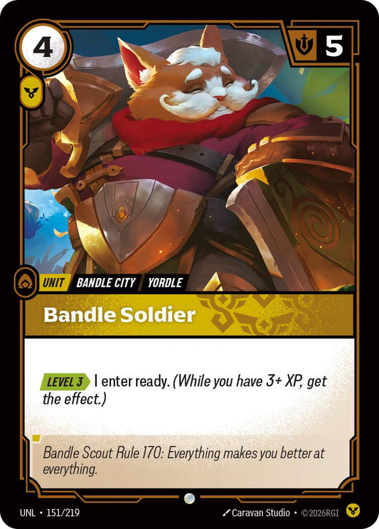 Riftbound: League of Legends Trading Card Game: Bandle Soldier card image