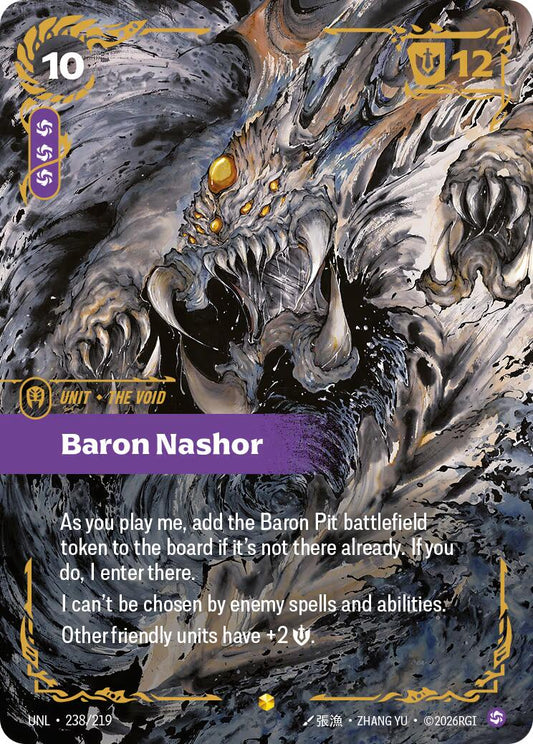 Riftbound: League of Legends Trading Card Game: Baron Nashor (Ultimate) card image