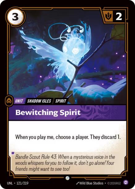 Riftbound: League of Legends Trading Card Game: Bewitching Spirit card image