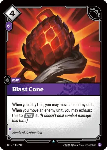 Riftbound: League of Legends Trading Card Game: Blast Cone card image