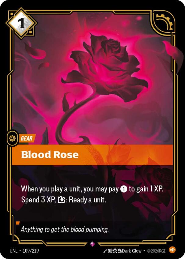 Riftbound: League of Legends Trading Card Game: Blood Rose card image