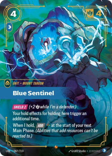 Riftbound: League of Legends Trading Card Game: Blue Sentinel card image