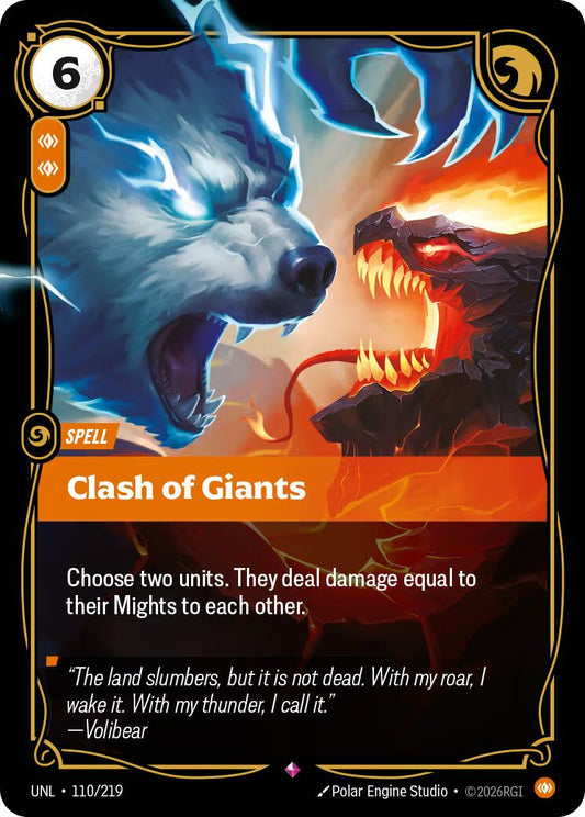 Riftbound: League of Legends Trading Card Game: Clash of Giants card image