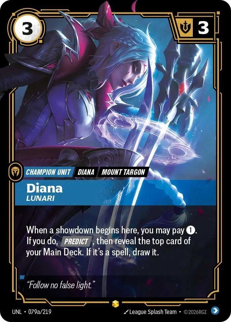 Riftbound: League of Legends Trading Card Game: Diana - Lunari (Alternate Art) card image