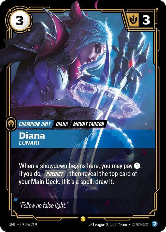 Riftbound: League of Legends Trading Card Game: Diana - Lunari (Alternate Art) card image