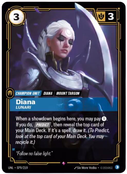 Riftbound: League of Legends Trading Card Game: Diana - Lunari card image