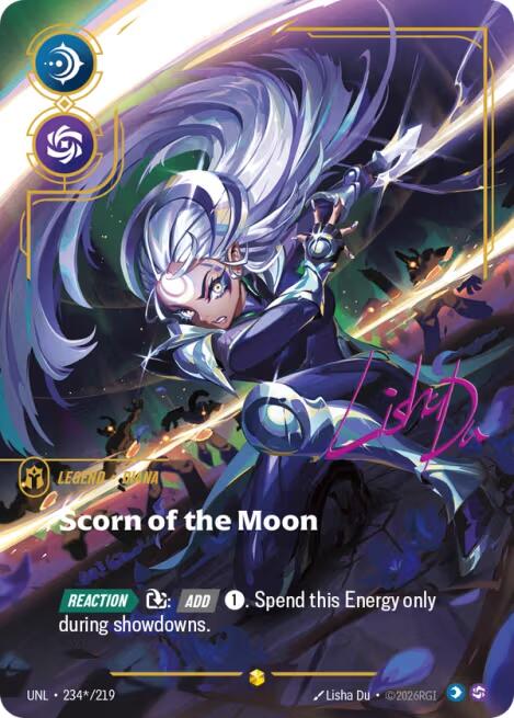 Riftbound: League of Legends Trading Card Game: Diana - Scorn of the Moon (Signature) card image