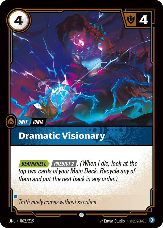 Riftbound: League of Legends Trading Card Game: Dramatic Visionary card image