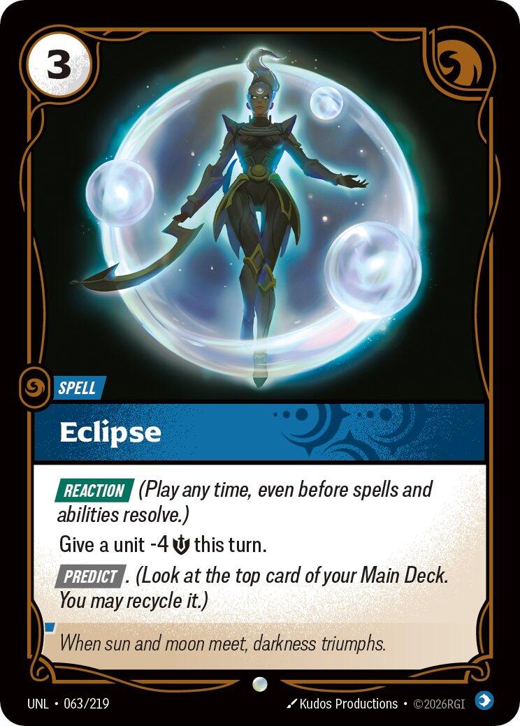 Riftbound: League of Legends Trading Card Game: Eclipse card image
