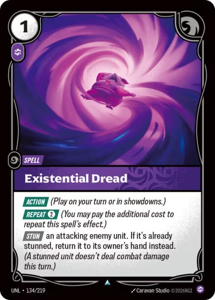 Riftbound: League of Legends Trading Card Game: Existential Dread card image