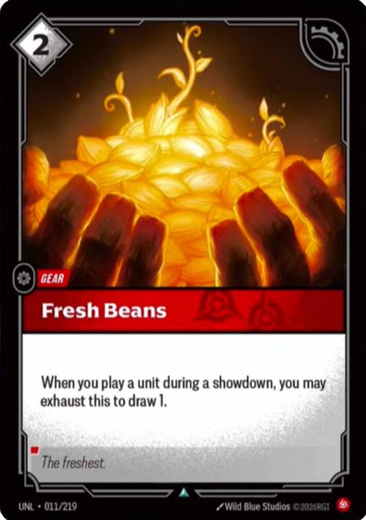 Riftbound: League of Legends Trading Card Game: Fresh Beans card image