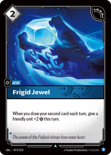 Riftbound: League of Legends Trading Card Game: Frigid Jewel card image