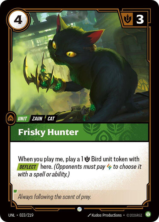 Riftbound: League of Legends Trading Card Game: Frisky Hunter card image