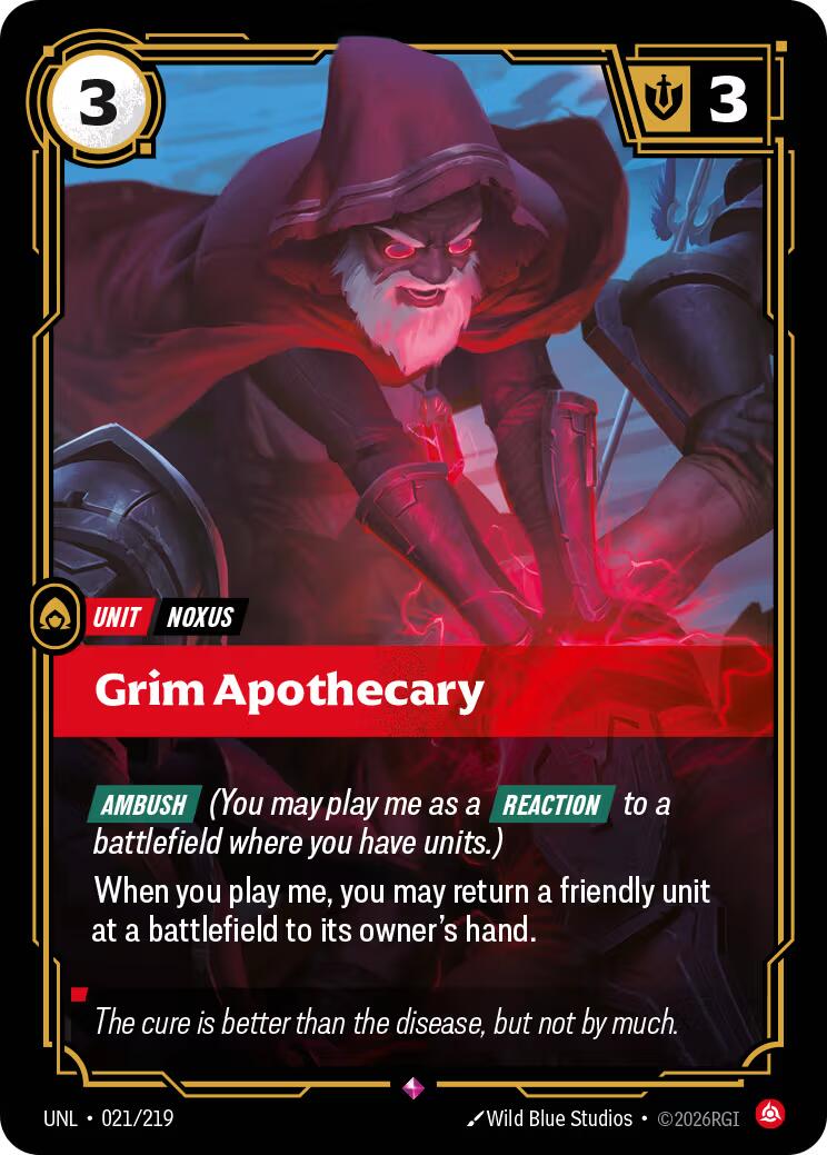 Riftbound: League of Legends Trading Card Game: Grim Apothecary card image