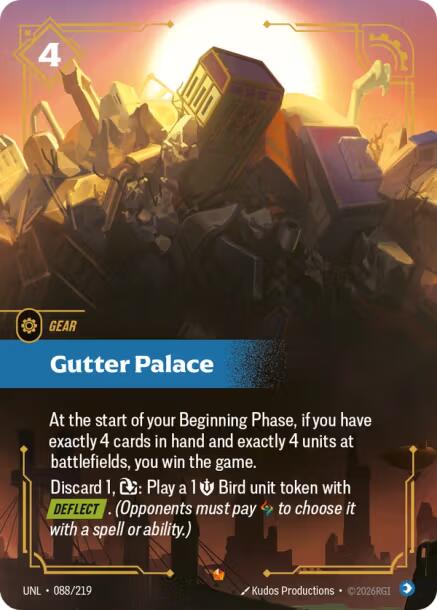 Riftbound: League of Legends Trading Card Game: Gutter Palace card image