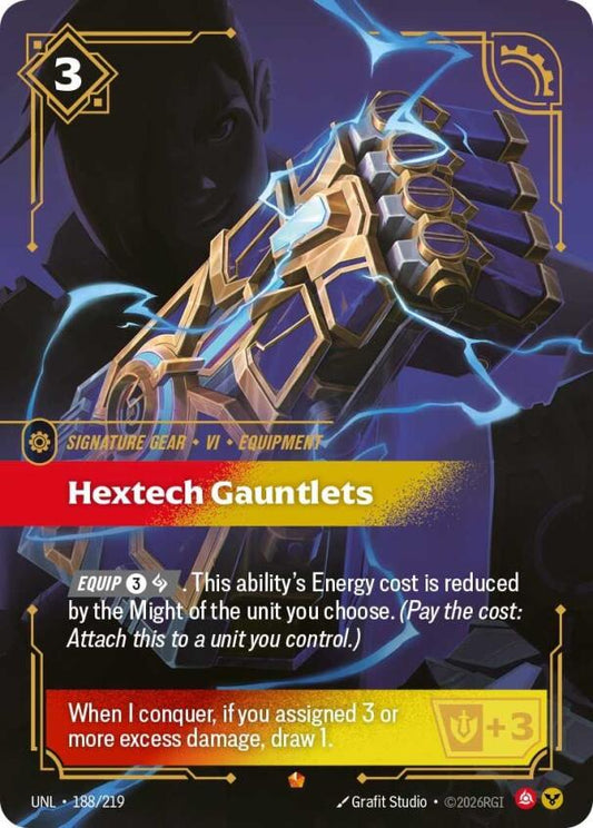 Riftbound: League of Legends Trading Card Game: Hextech Gauntlets card image