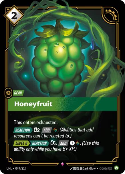 Riftbound: League of Legends Trading Card Game: Honeyfruit card image