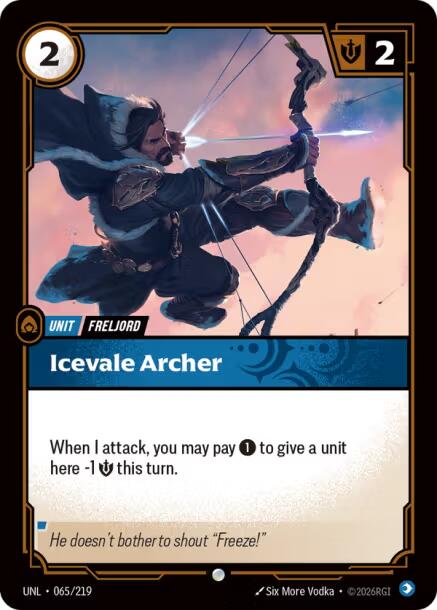 Riftbound: League of Legends Trading Card Game: Icevale Archer card image