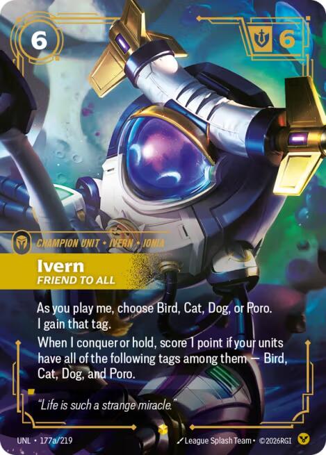 Riftbound: League of Legends Trading Card Game: Ivern - Friend to All (Alternate Art) card image